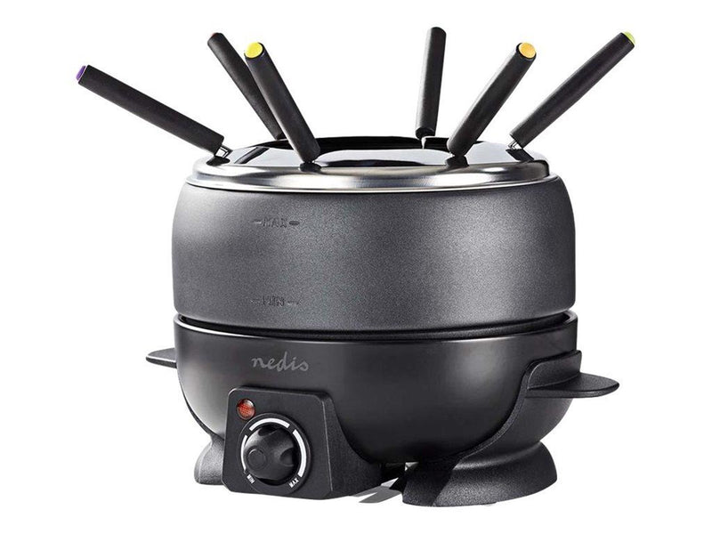 Nedis FCFO110EBK6 - fondue pot - black