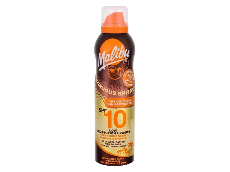 Malibu Continuous Dry Oil Sun Spray SPF 10 175 ml