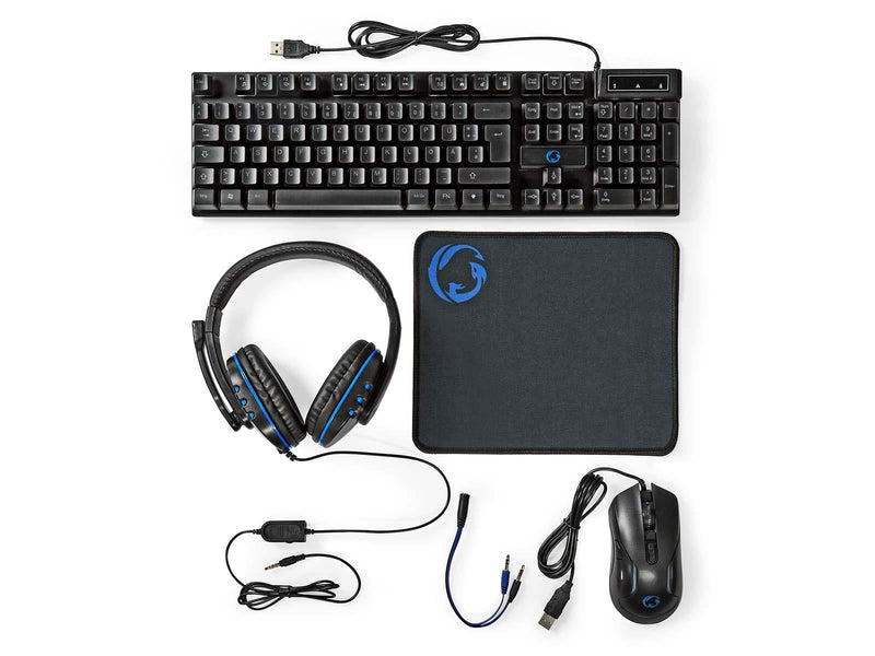 Nedis Gaming Combo Kit keyboard