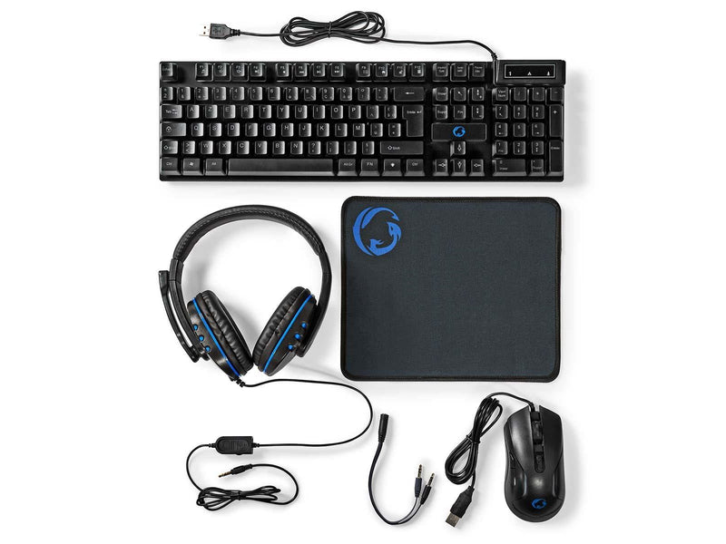 Nedis Gaming Combo Kit keyboard