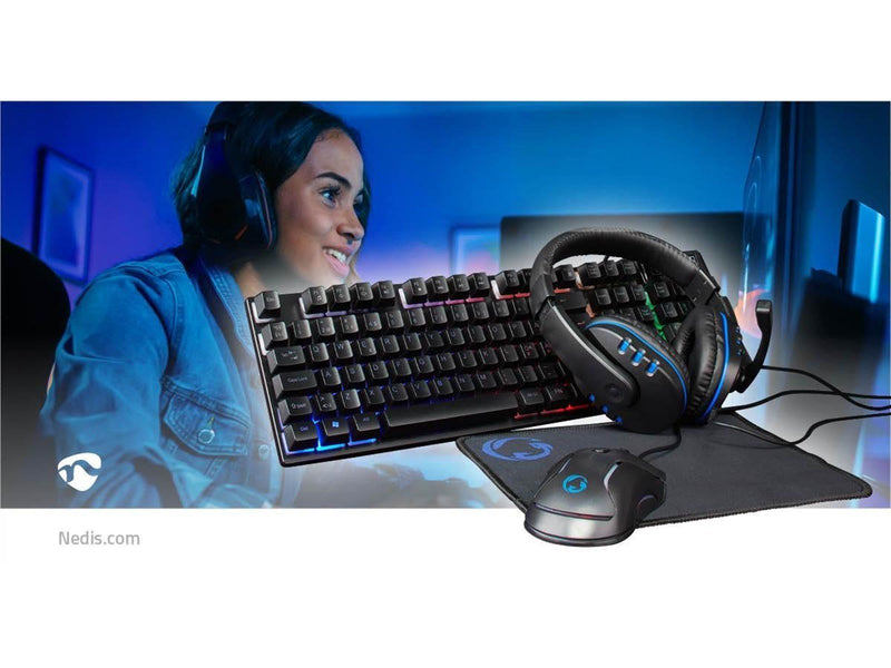 Nedis Gaming Combo Kit keyboard