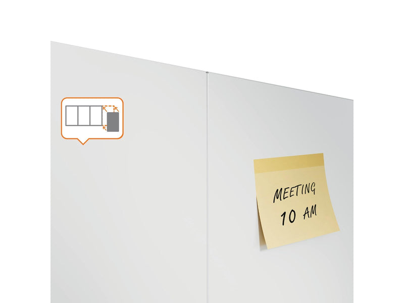 Nobo Infinity Rahmenloses magnetisches Whiteboard 1200x900mm