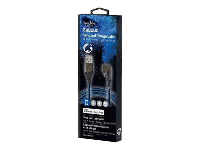 Nedis Lightning cable - Lightning / USB - 1 m