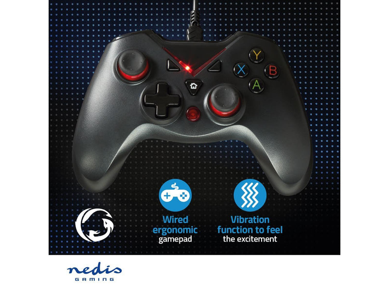 Nedis GGPD110BK Gaming Controller - Controller