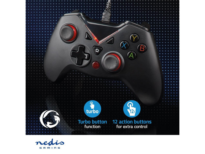 Nedis GGPD110BK Gaming Controller - Controller
