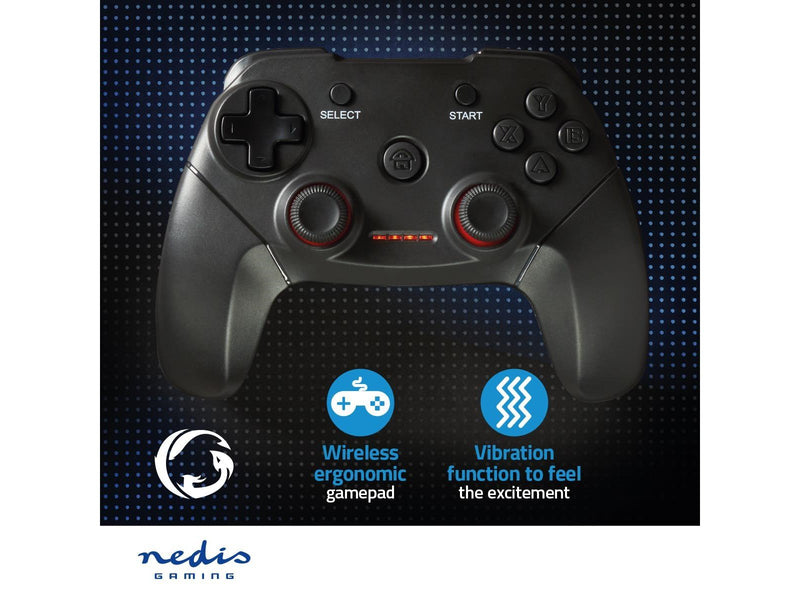 Nedis GGPDW110BK Gaming Controller - Controller