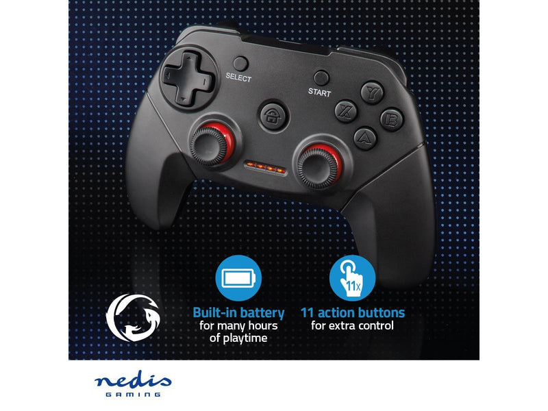 Nedis GGPDW110BK Gaming Controller - Controller