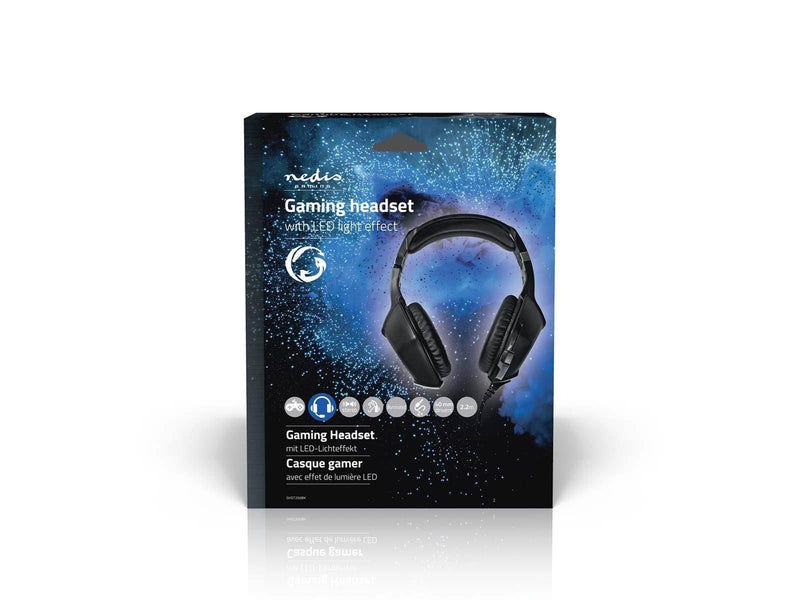 Nedis GHST250BK headphones/headset