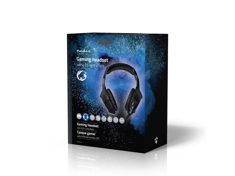 Nedis GHST250BK headphones/headset