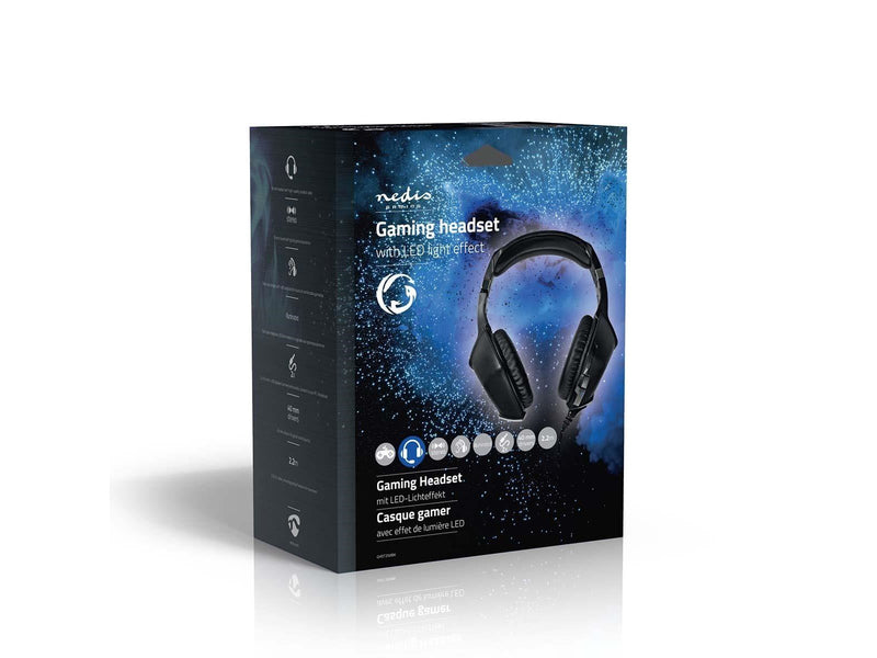 Nedis GHST250BK headphones/headset
