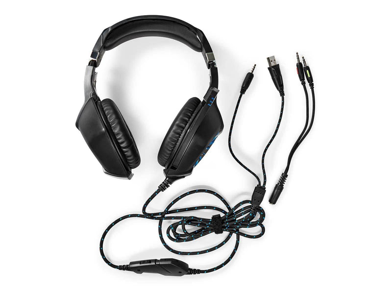 Nedis GHST250BK headphones/headset