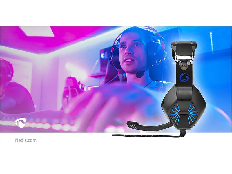 Nedis GHST250BK headphones/headset
