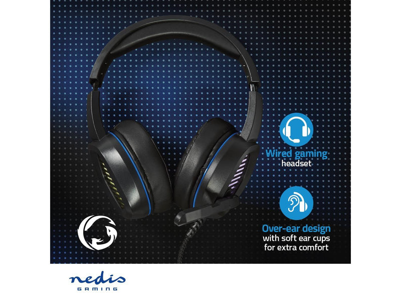 Nedis GHST410BK headphones/headset
