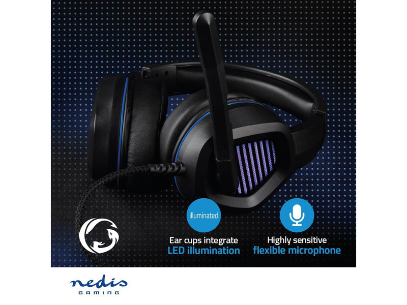 Nedis GHST410BK headphones/headset