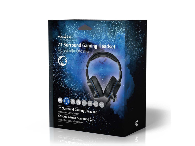 Nedis GHST410BK headphones/headset