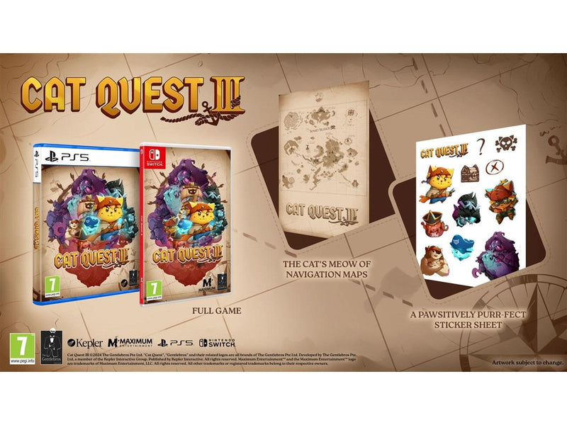 Cat Quest III - Sony PlayStation 5 - RPG - PEGI 7