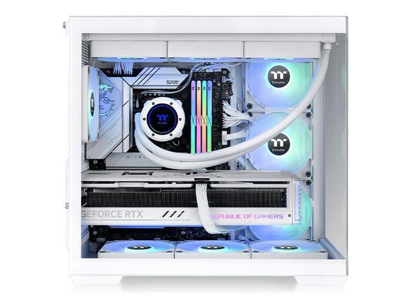 Thermaltake View 380 TG ARGB - Gehäuse - Tower - Weiß
