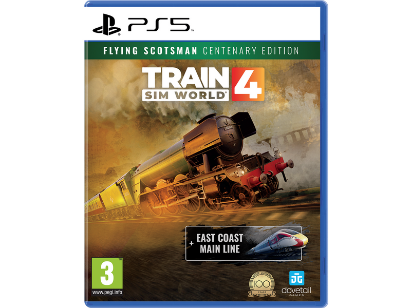 Train Sim World 4 Centenary Edition - Flying Scotsman - Sony PlayStation 5 - Simulation - PEGI 3