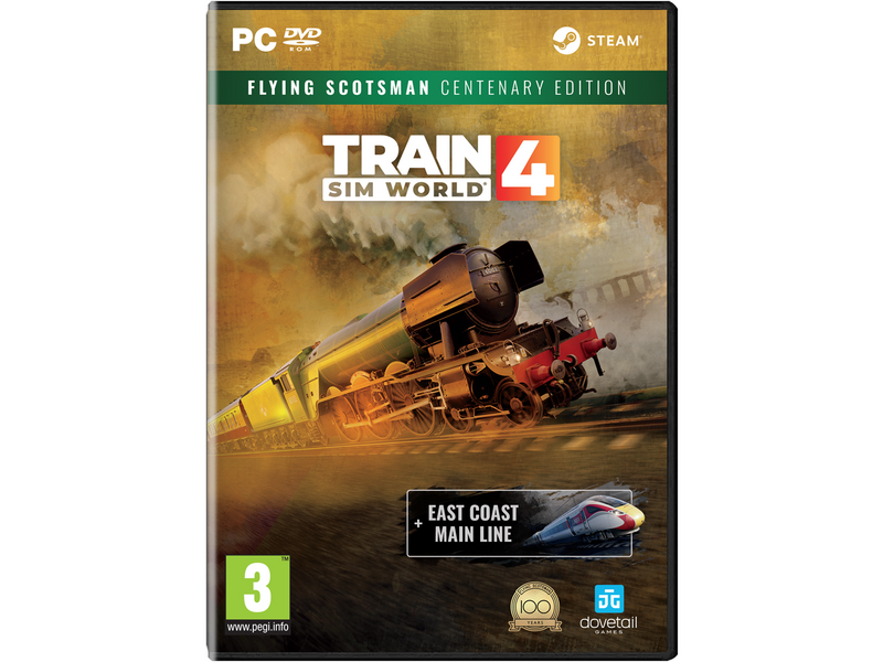 Train Sim World 4 Centenary Edition - Flying Scotsman - Windows - Simulation - PEGI 3