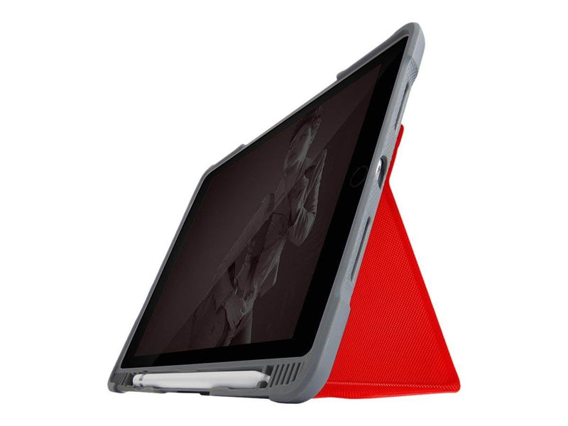 STM Dux Plus Duo (iPad 9th/8th/7th gen) EDU - Red