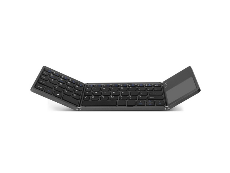 XtremeMac Bluetooth Travel Keyboard Foldable with Touchpad - Tastaturen - Englisch - US - Schwarz
