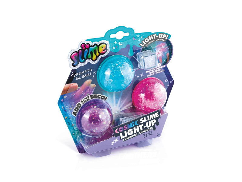 So Slime Light Up Cosmic Crunch 3 Pack
