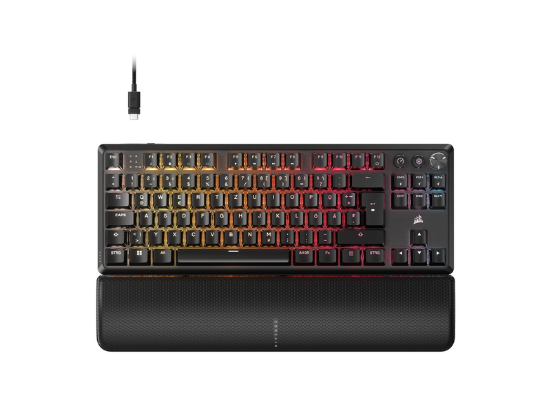 Corsair K70 Core TKL Wireless - Gaming Tastaturen - Deutsch - Schwarz