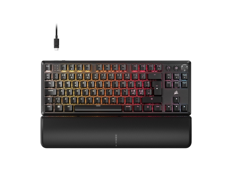 Corsair K70 Core TKL Wireless - Gaming Tastaturen - Deutsch - Schwarz