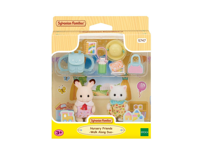 Sylvanian Families Nursery Friends -Walk Along Duo