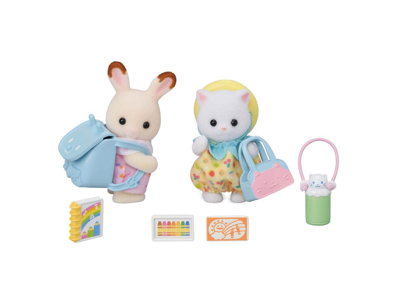Sylvanian Families Nursery Friends -Walk Along Duo