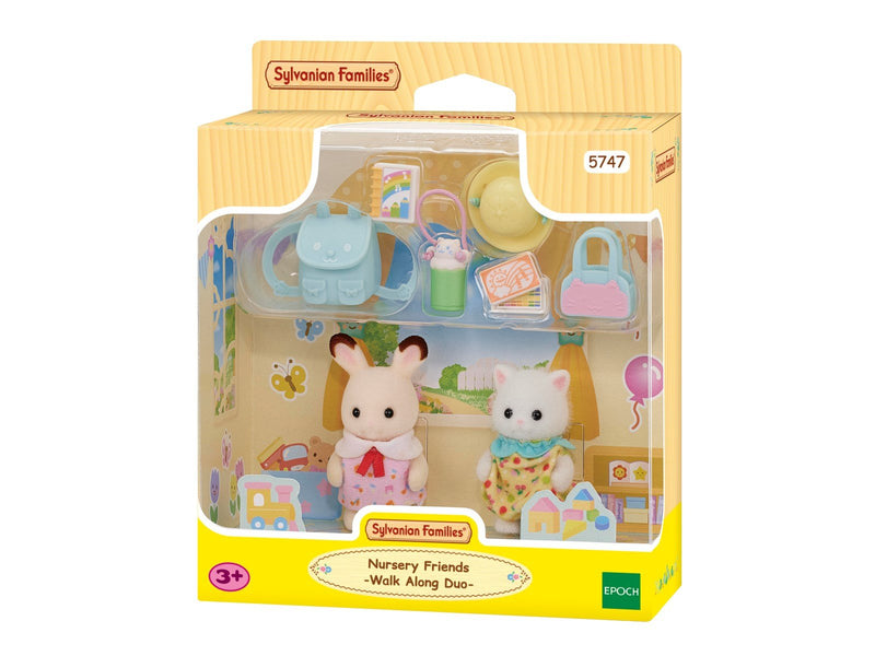 Sylvanian Families Nursery Friends -Walk Along Duo