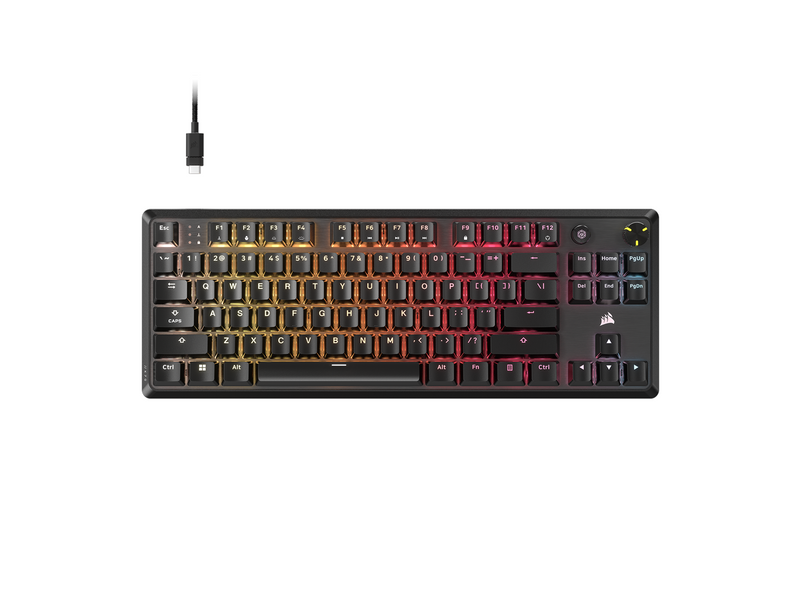 Corsair K70 Core TKL - Gaming Tastaturen - Englisch - US - Schwarz