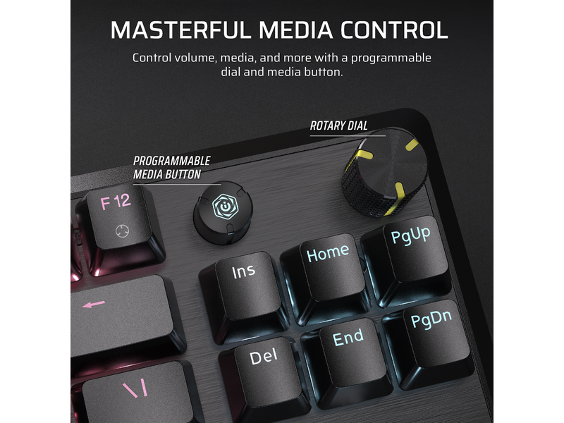 Corsair K70 Core TKL - Gaming Tastaturen - Englisch - US - Schwarz