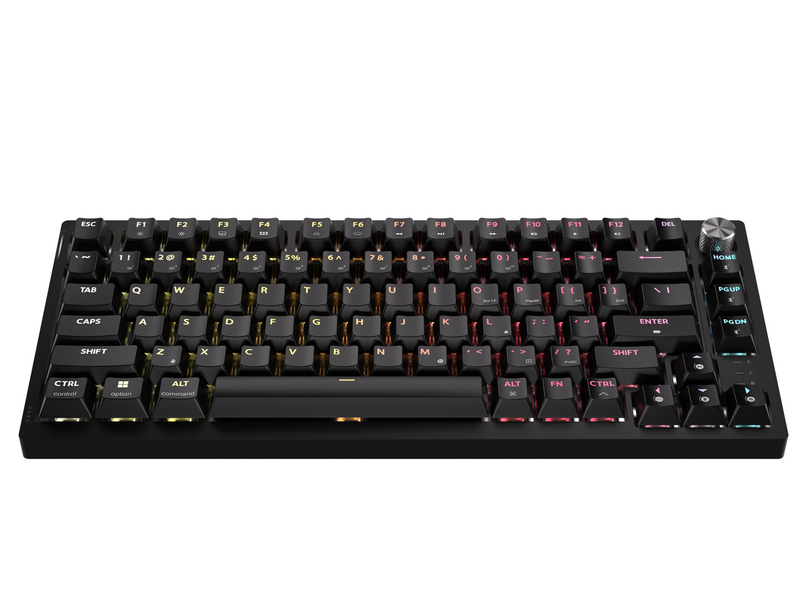 Corsair K65 Plus Wireless 75% - MLX Fusion - Gaming Tastaturen - ohne Numpad - Englisch - US - Schwarz