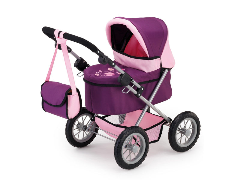 Bayer Design Doll's Pram Trendy - Plum