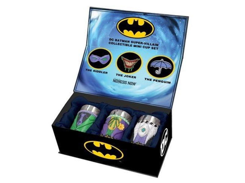 DC Comics - Batman Super-Villain Collectible Mini Cup Set