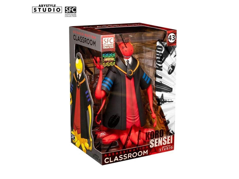 ABYstyle - ASSASSINATION CLASSROOM Figurine Koro Sensei red - Figur