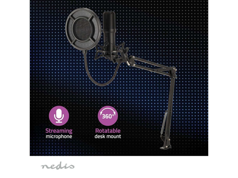 Nedis Streaming & Gaming Microphone | Used for: Desktop / Notebook