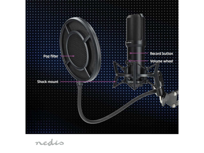 Nedis Streaming & Gaming Microphone | Used for: Desktop / Notebook