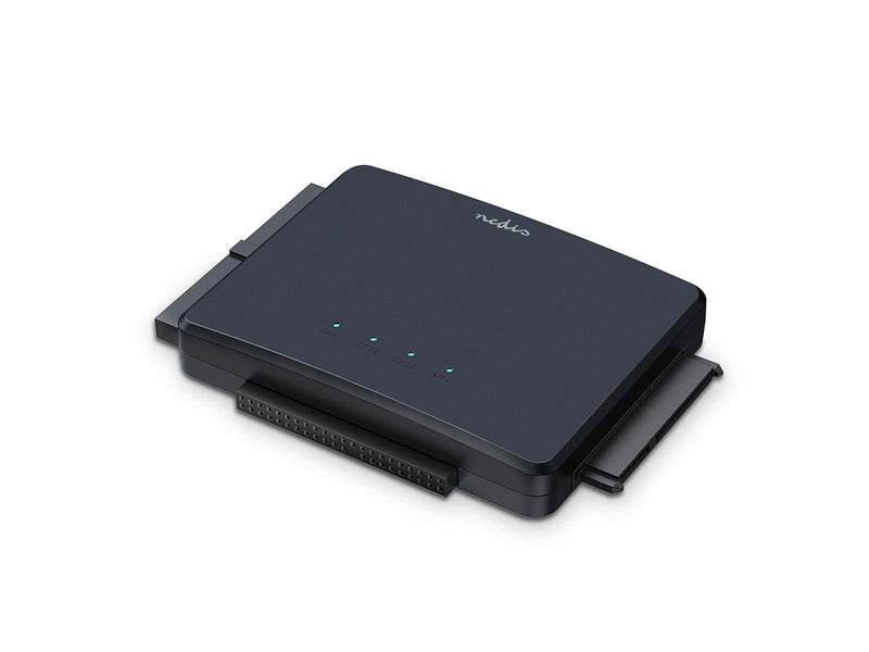 Nedis Hard Disk Adapter | USB 3.2 Gen1 | 2.5 / 3.5 " | IDE + SATA | Mains Powered