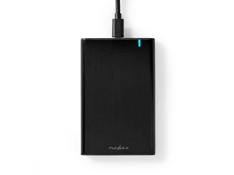 Nedis HDDE25410BK storage drive enclosure