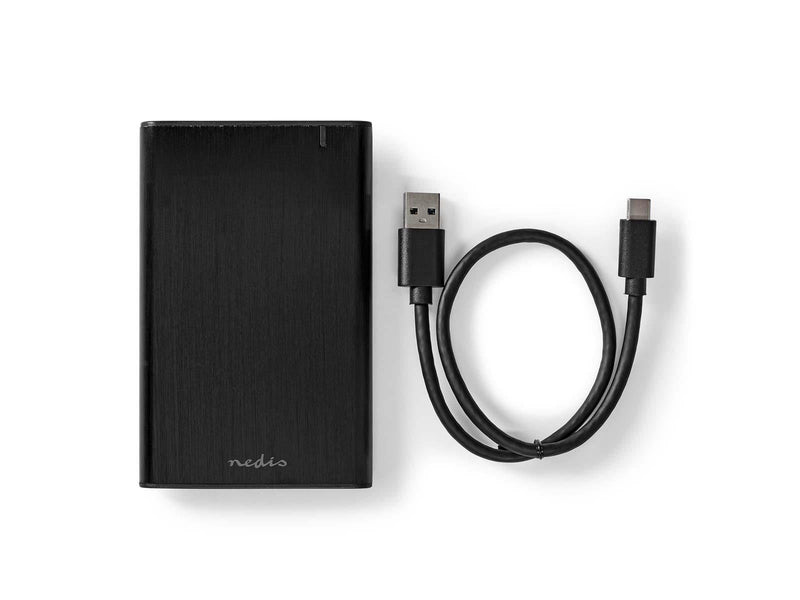 Nedis HDDE25410BK storage drive enclosure