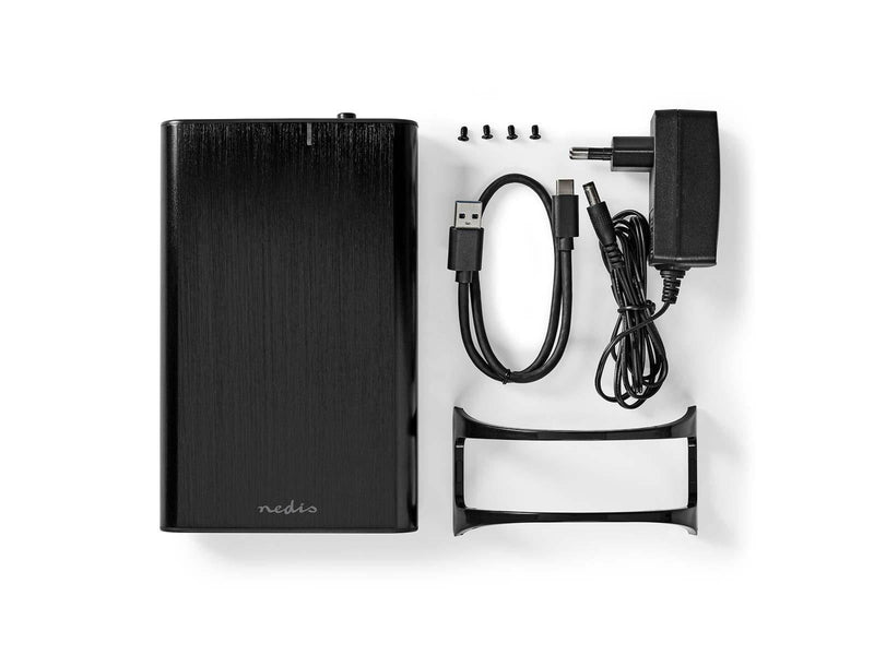 Nedis HDDE35410BK storage drive enclosure