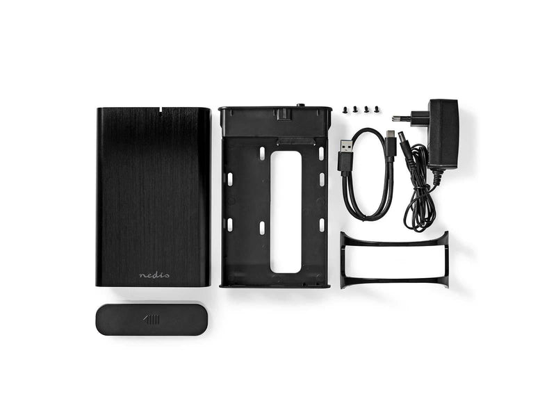 Nedis HDDE35410BK storage drive enclosure