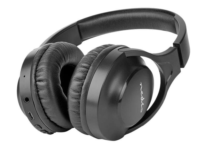 Nedis HPBT1201BK - headphones with mic