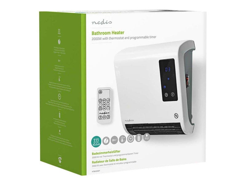 Nedis HTBA20WT - bathroom heater