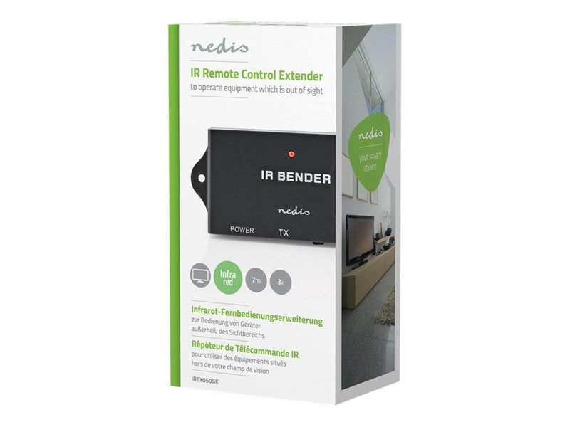 Nedis IREX050BK - IR signal extender kit for remote control