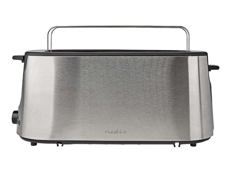 Nedis Toaster Stainless Steel Series KABT310EAL - toaster - aluminium