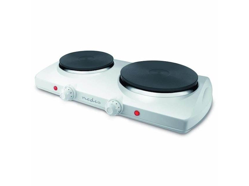 Nedis Electric Cooking Plates | Cooking zones: 2 | 2300 W | Overheating protection | White