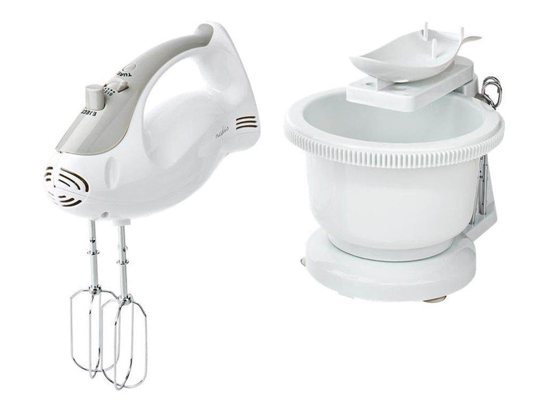 Nedis Handmixer KAHM110CWT - white/grey - 200 W
